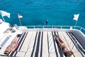 Sharm: Luxury Private Yacht with optional Lunch & Drinks