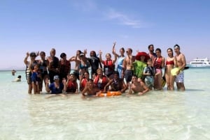 Båttur till Vita ön och Ras Mohamed nationalpark