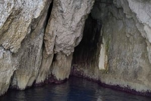 1-hour boat tour of Ortigia, sea caves with swimming stop