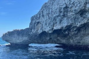Tour en bateau d'une heure avec visite des grottes marines et de l'île d'Ortigia