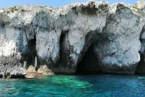 Tour en bateau d'une heure avec visite des grottes marines et de l'île d'Ortigia