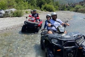 2.30 hours Guided quad bike tour in Gole dell'Alcantara