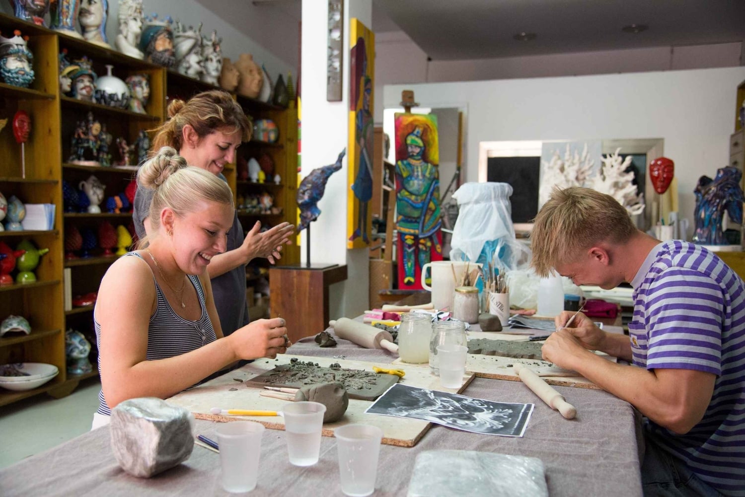 ラグーザの2時間陶芸教室