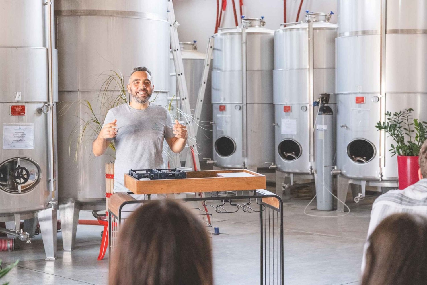 Una mañana con el Enólogo