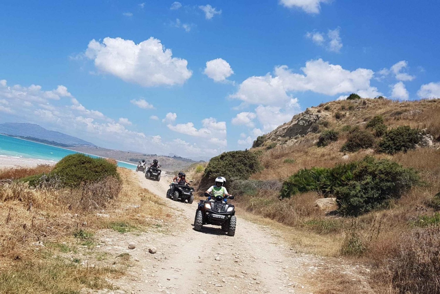 Agrigento: Passeio de quadriciclo off-road
