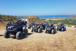 Agrigento: Quad Bike Tour with 3 Path Choices