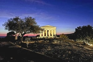 Agrigento: nocna wycieczka bez kolejki po dolinie świątyń