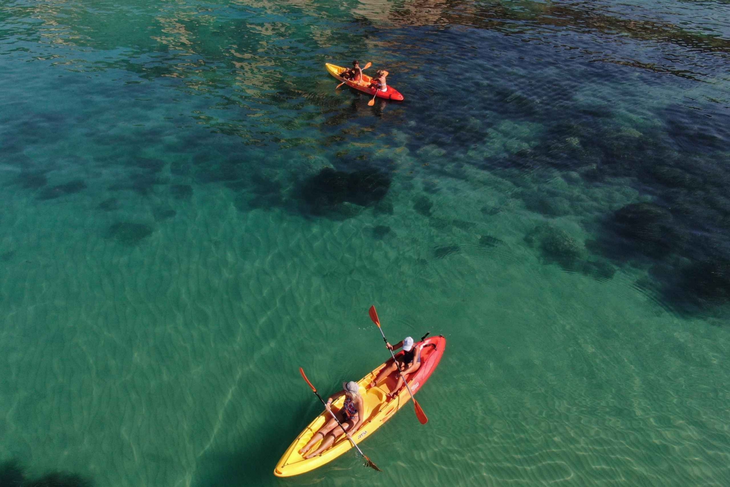 Agrigento: Torre Salsa Reserva WWF Excursión en Kayak || Cala Manbrù