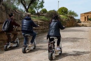 Agrigento: Templens dal: Tur med E-scooter