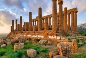Agrigento: Opastettu kiertoajelu ja opastettu kierros