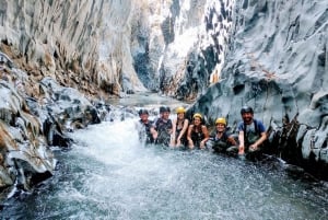 Alcantara Gorges: River Trekking & sicilian food experience