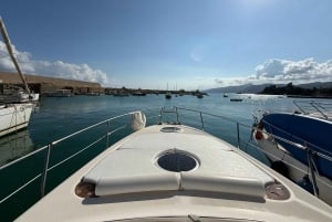 Almira Cefalù: Boat trip with aperitif, snorkeling, and caves