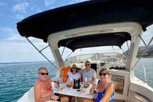 Almira Cefalù: wycieczka łodzią z aperitifem, snorkelingiem i zwiedzaniem grot