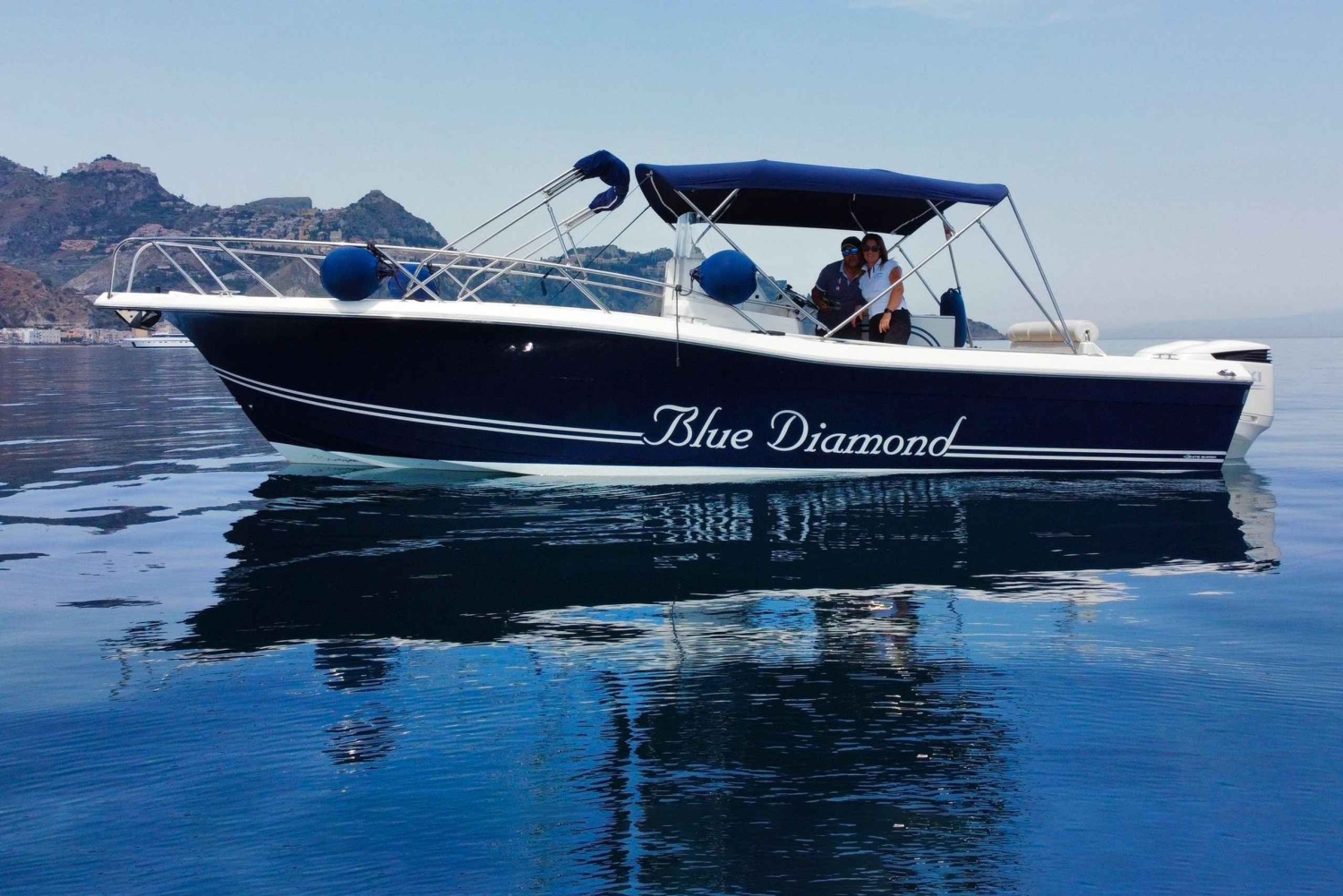 Aperitiff om bord på luksuriøs privat omvisning