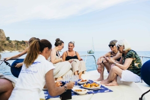 Aperitiff om bord på luksuriøs privat omvisning