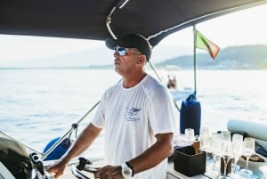 Aperitiff om bord på luksuriøs privat omvisning