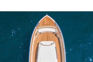 Aperitiff om bord på luksuriøs privat omvisning