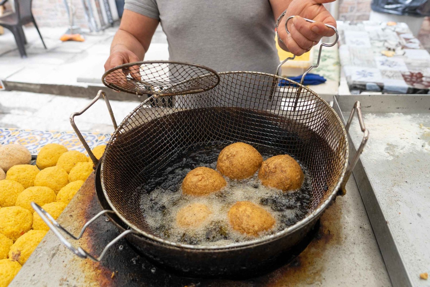 Arancino-Kochkurs in Ortygia Syrakus