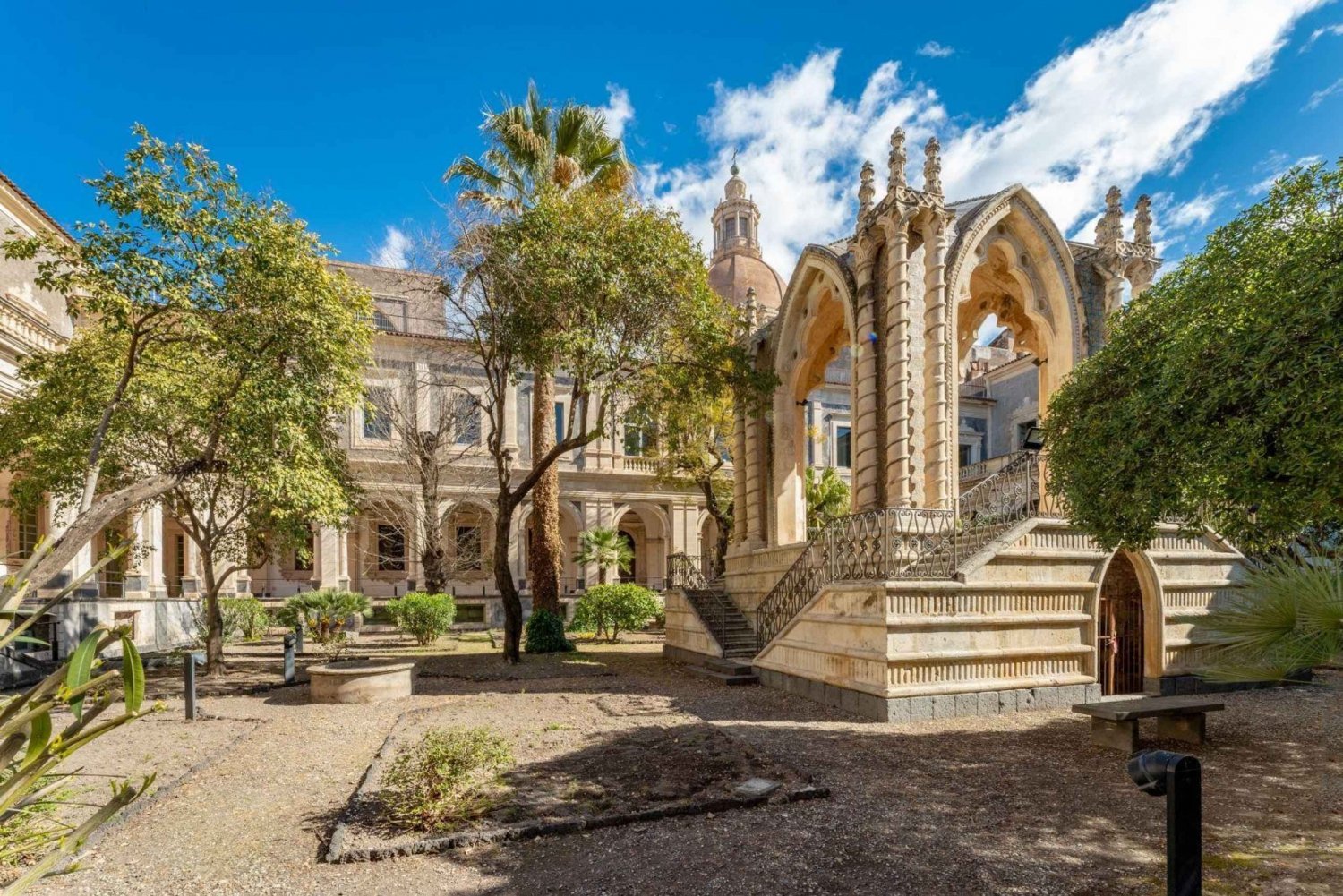 Mosteiro beneditino de Catânia: Tour guiado em inglês