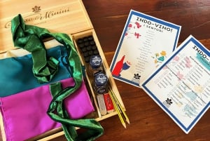 Marsala: Vinprovning med ögonbindel, spel och gåva