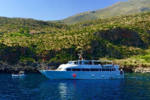 Boat excursion to Favignana and Levanzo from San Vito