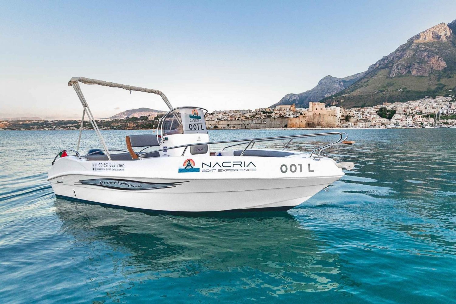Wynajem łodzi bez kierowcy w Castellammare del Golfo