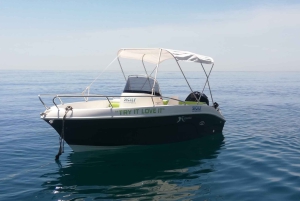 レトイアンニでライセンスなしでボートをレンタル（半日4時間）