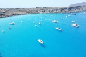 Boat tour of Favignana and Levanzo from Trapani