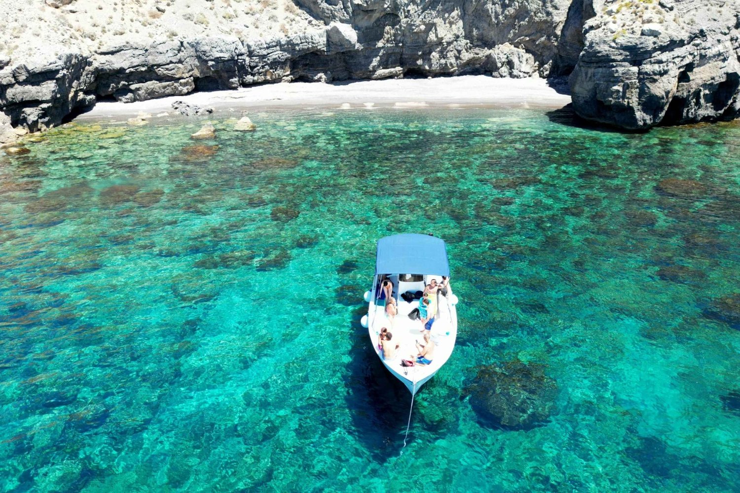 Boat tour to Favignana & Levanzo with Tastings and Swim stop