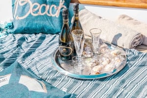 Bådture med Ocirne i bugten ved Naxos og Isola Bella