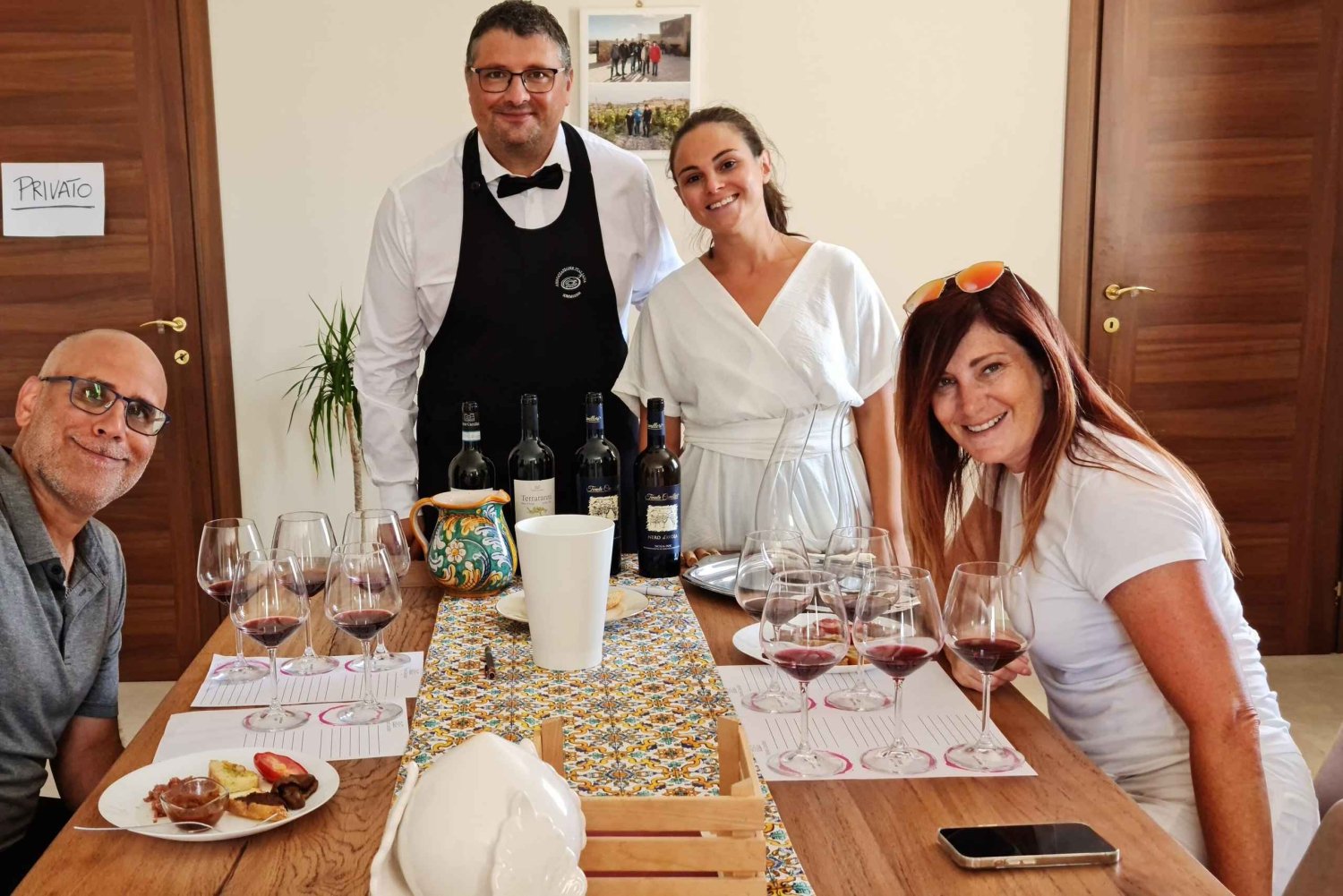 Campobello di Licata: Winery Tour with Bottling Experience
