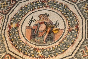 Bil/Minivan-tur från Syrakusa till Villa Romana del Casale och Caltagirone