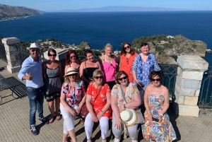 Visite de Castelmola, Taormine et Messine. Départ de Messine