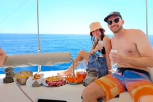 Catania: excursión en velero por la costa con aperitivo