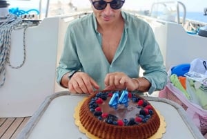 Catania: Zeiltocht langs de kust met aperitief