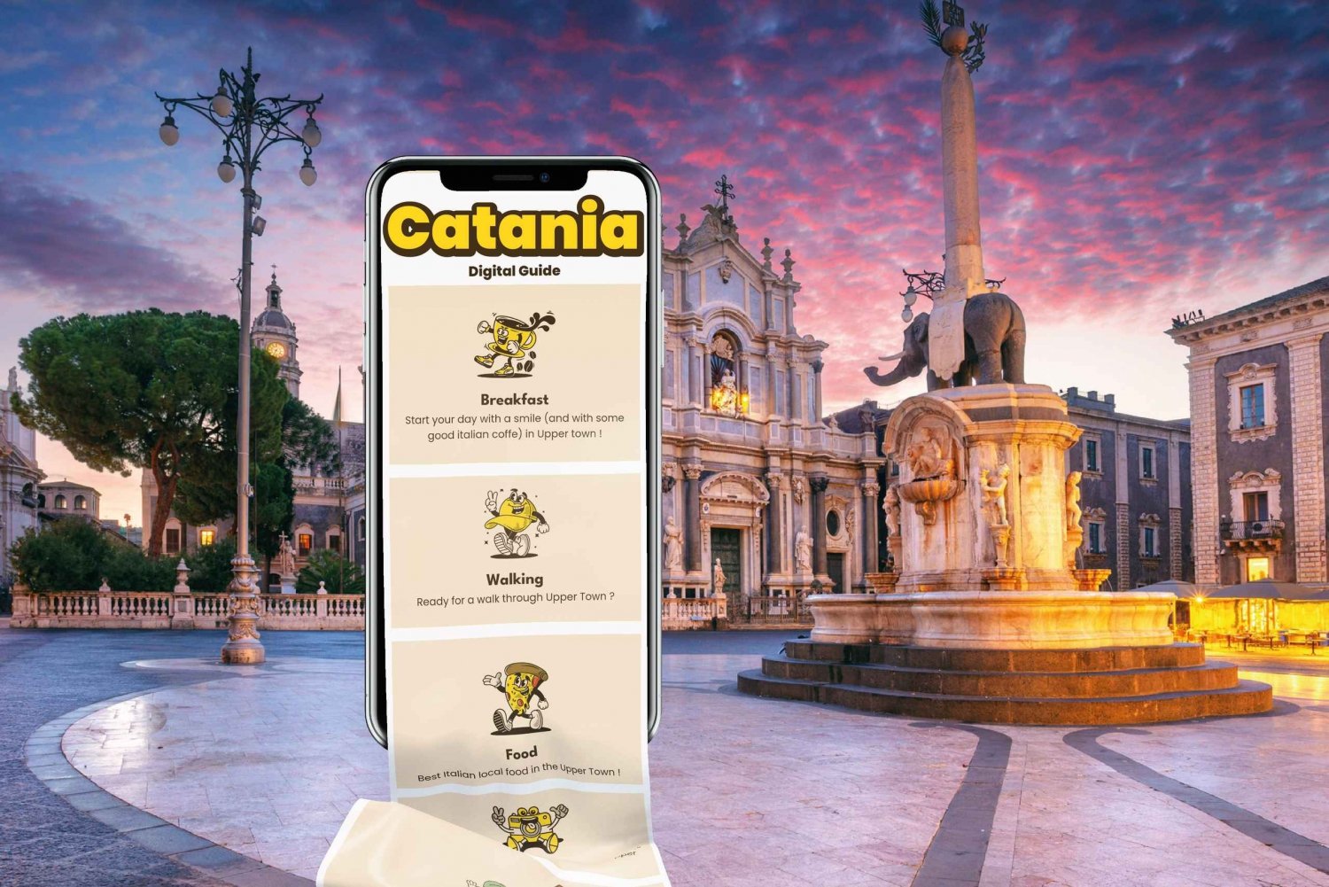 Catania: Digital guide laget sammen med en lokal innbygger for turen din