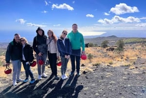 Catania: Excursión matinal al Etna con degustación y servicio de recogida