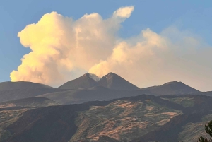 Catania: Etna Zonsondergang Tour met ophaal- en terugbrengservice