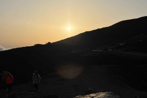 Catania: Etna Zonsondergang Tour met ophaal- en terugbrengservice