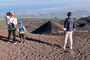 Catania: Etna Zonsondergang Tour met ophaal- en terugbrengservice