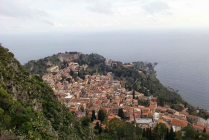 Katania: jednodniowa wycieczka do Giardini, Taorminy i Castelmola