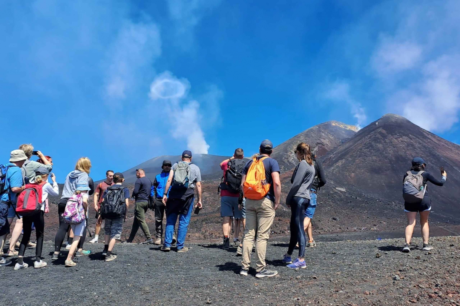 Catania: Guided Tour of Etna with Wine Tasting & Appetizers