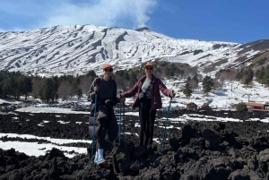 Katania: wycieczka na Etnę (3000 m) z odbiorem z hotelu