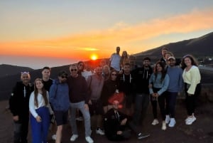 Catania: Jeep-tur til solnedgang på Etna