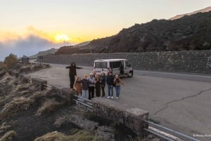 Catania: Jeep-tur til solnedgang på Etna
