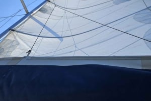 Catania: Segeltur med brunch och badstopp (4 timmar)