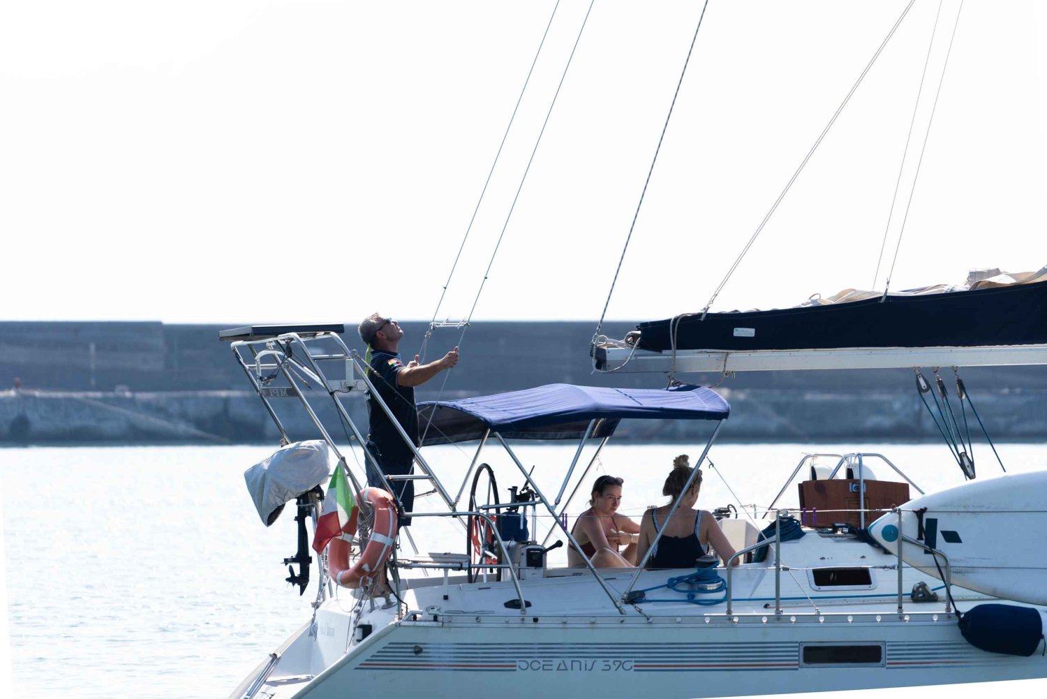 Catania: Sunset Sailing Tour with Sicilian Aperitif