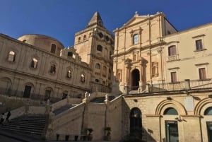 Catania: Syracuse, Ortigia en Noto Tour met Brunch