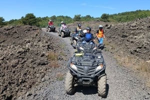 Catania To timers tur på firhjuling på Etna med guide