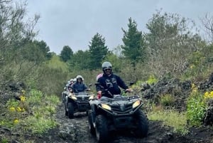 Catania To timers tur på firhjuling på Etna med guide